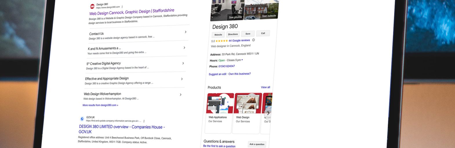 PPC Marketing Vs SEO demonstrated on a laptop