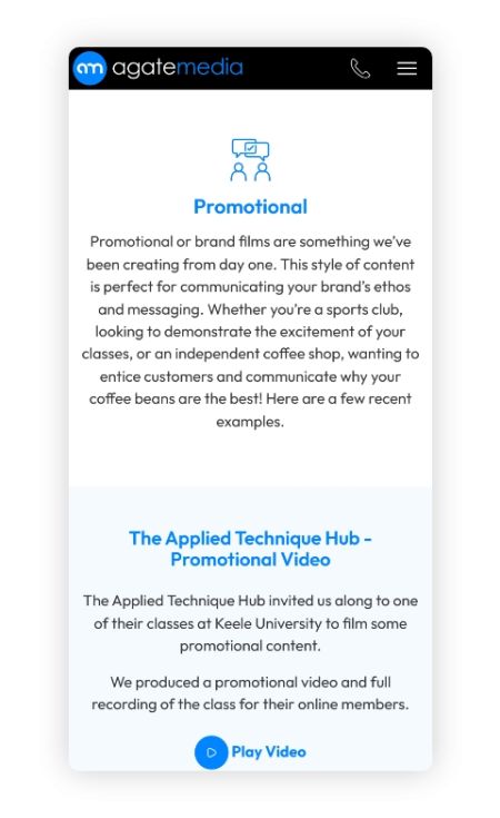 Agate Media Mobile Screenshot 3