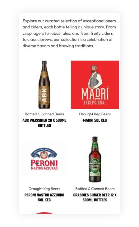 Premier Pub Co Website Example 3