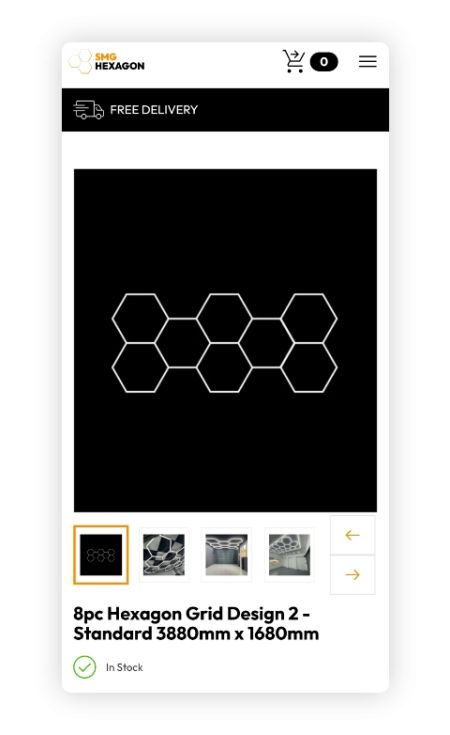 SMG Hexagon Mobile Image 1