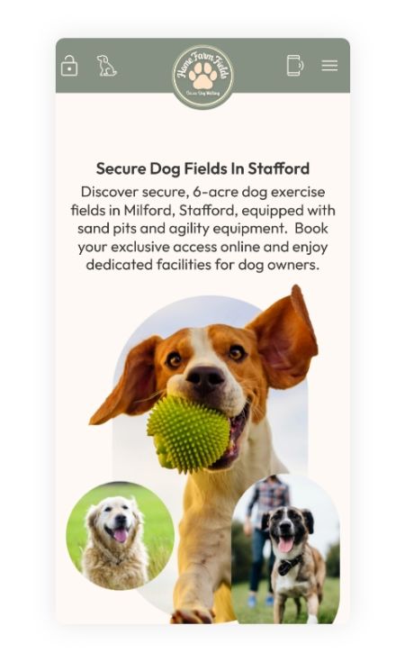 Home Farm Fields Mobile Website 3