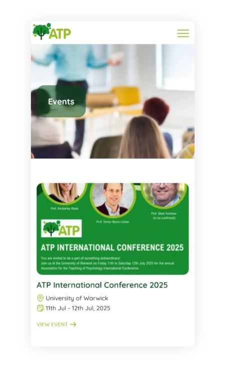The ATP Mobile Website 3