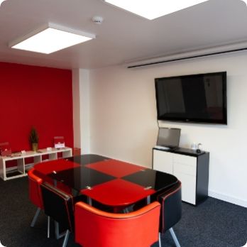 Design 380 in Cannock meeting room