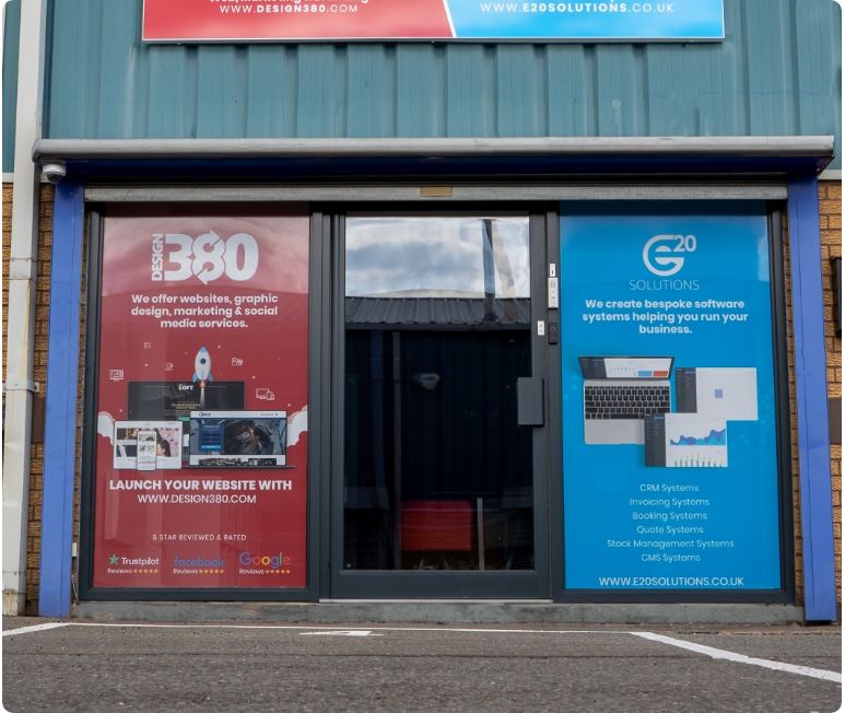 Design 380 Office front in Cannock